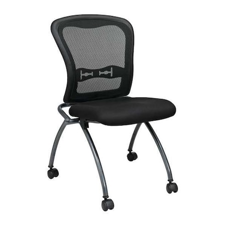 Office Star Chair, Folding, Fabric/Metal, PK2 84220-30