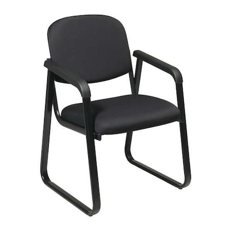 Office Star Desk Chair Desk Chair, 18-1/2" Height, Fabric, Black V4410-231