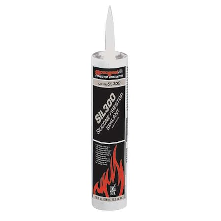 Specseal Fire Barrier Sealant, 10.1oz, Limestn, PK24 SIL300