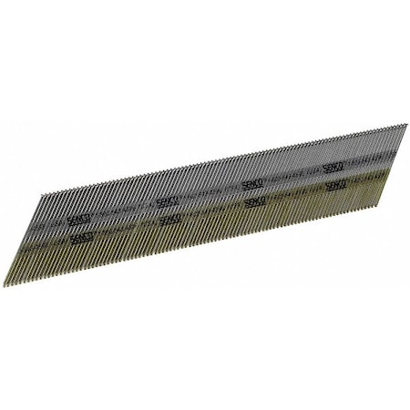 Senco Collated Finishing Nail, 2 in L, 15 ga, Bright, Brad Head, 34 Degrees, 4000 PK DA21EPBN
