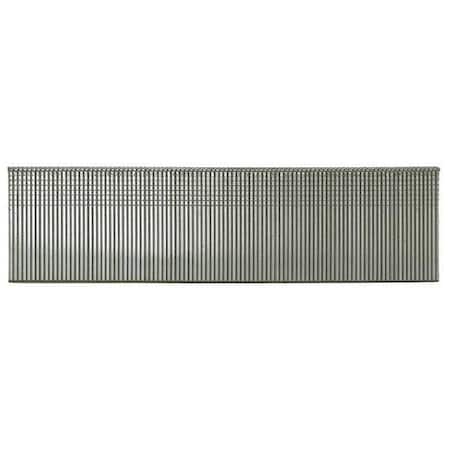 Senco Collated Finishing Nail, 5/8 in L, 18 ga, Galvanized, Brad Head, Straight, 5000 PK AX10EAA