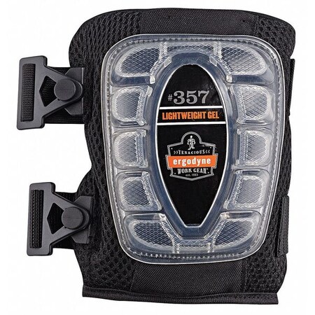 Ergodyne Knee Pads, All Terrain, Short, Gel, PR 357