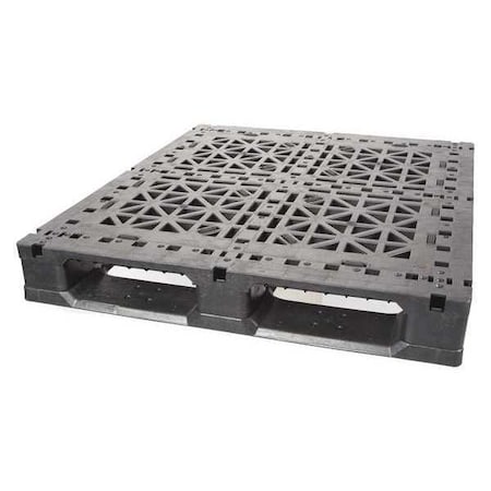 Zoro Select Polyethylene Pallet, 48 in L, 40 in W, 5 7/8 in H, 5,000 lb Dynamic GS4840 -0 ROD