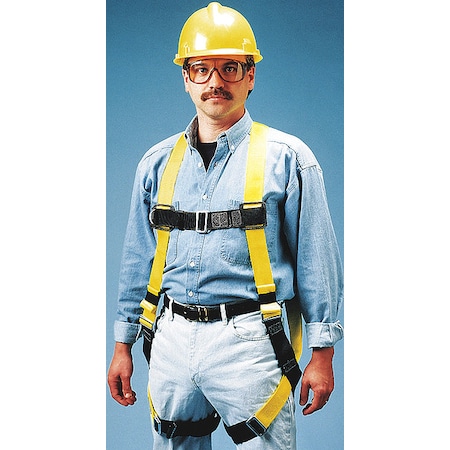 Miller Full Body Harness, S/M, Polyester 650-7/S/MYK