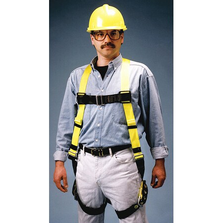 Miller Full Body Harness, 2XL, Polyester 850-4/XXLYK