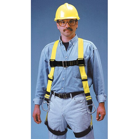 Miller Full Body Harness, 2XL, Polyester 850-7/XXLYK
