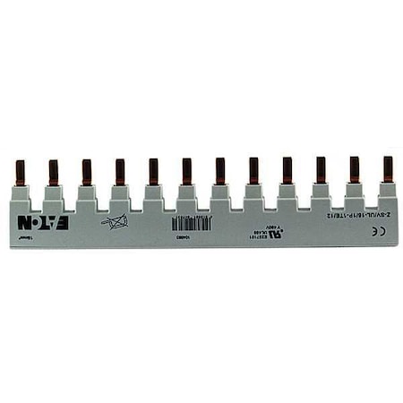 Eaton Busbar, 80A, 690V, 1 Phase Z-SV/UL-16/1P-1TE/12
