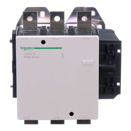 Schneider Electric 120VAC Non-Reversing Magnetic Contactor 3P 540A NEMA 6 T02HN13F7