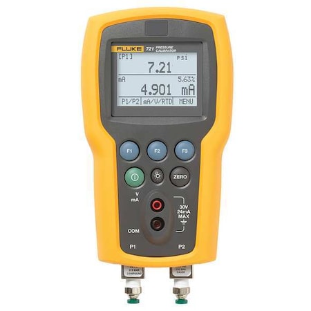 Fluke Pressure Calibrator, 0 to 1500 psi FLUKE-721-1615