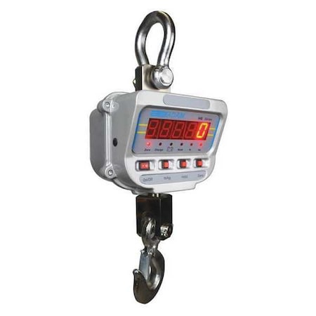 Adam Equipment Crane Scale, LED, 5000kg/10,000 lb. Cap. IHS 10A