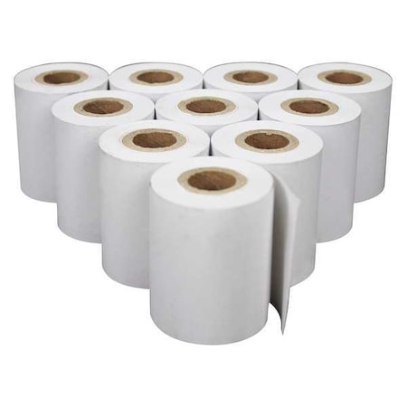 Adam Equipment Printer Paper, White, Paper, PK10 3126011281