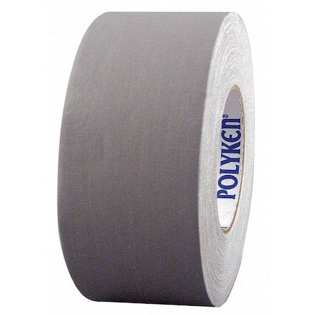 Polyken Gaffer's Tape, Gray, 55 yd L, 4 in W 510