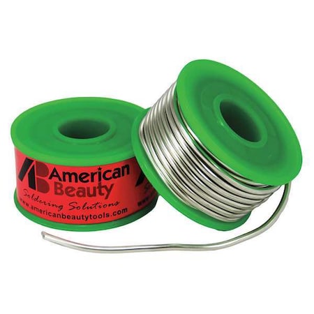 American Beauty Tools Solder Wire, 12 ft. L, Metallic Silver CS-PBF2