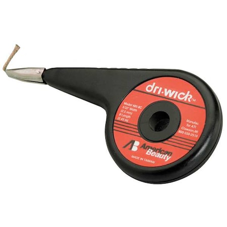 American Beauty Tools Desoldering Braid, 8 ft.L x 3/32"W, Copper 485-8C