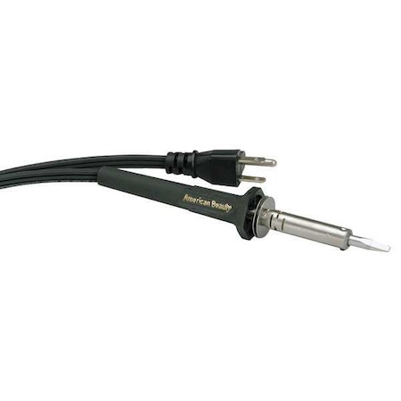 American Beauty Tools Soldering Iron, 7.75in L, Black/Silver 3112-50