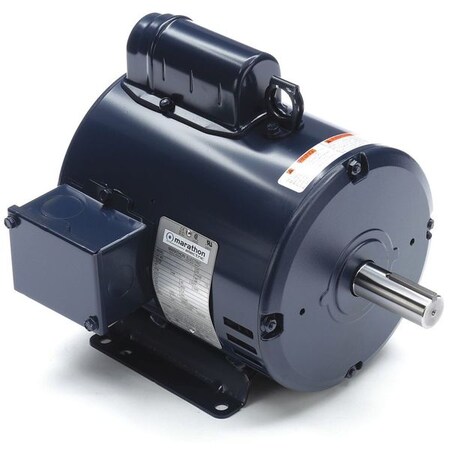 Marathon Capacitor-Start General Purpose Motor, 2 HP, 115/208-230 Voltage, 182T Frame, 1750 Nameplate RPM 182TCDW7026