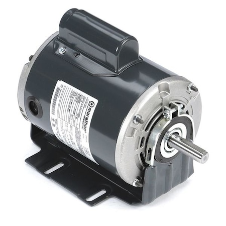 Leeson Capacitor-Start General Purpose Motor, 1/2 hp HP, 115/230V AC Voltage, 56Z Frame 056C17D2099