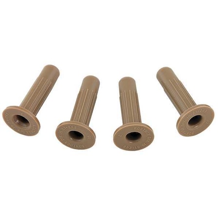 Zoro Select Socket, 1-3/4 in H, 75 lb, No Lock Inc., PK4 89001