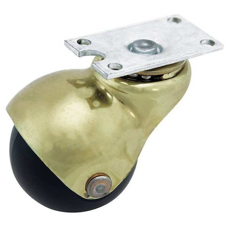 Zoro Select Swivel Plt Cstr, Polypropylene, 2 in, 75 lb 51816