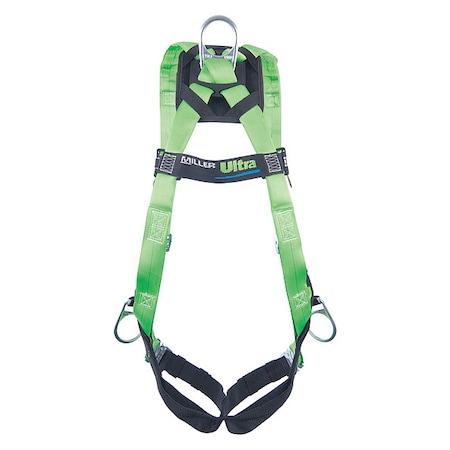 Honeywell Miller Duraflex Python(R) Ultra Full Body Harness, S/M, 400 lb., Quick-Connect Chest/ Back, Hips D-Ring P950QC-7/S/MGN
