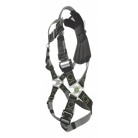 Honeywell Miller Revolution(R) DuraFlex Full Body Harness, L/XL, 400 lb., Quick-Connect Chest/ Hips D-Ring RDF-QC/UGN