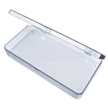 Flambeau Plastic, Storage Box, 1-1/2 in D x 1 11/16 in H x 6-1/8 in W 5129-1