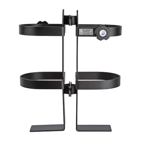 Smartstack Dual Tank Holder, Pole Mounted, Black R105P04-001