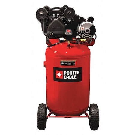 Porter-Cable Electric Compressor, Prtable, 1.6HP, 30 gal PXCMLC1683066