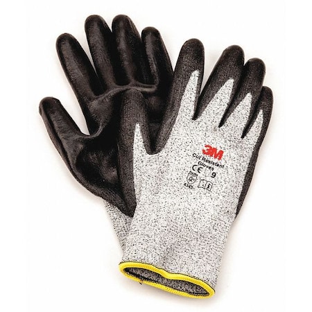 3M Cut Resistant Coated Gloves, 2 Cut Level, Polyurethane, M, 72PK CGM-CRE