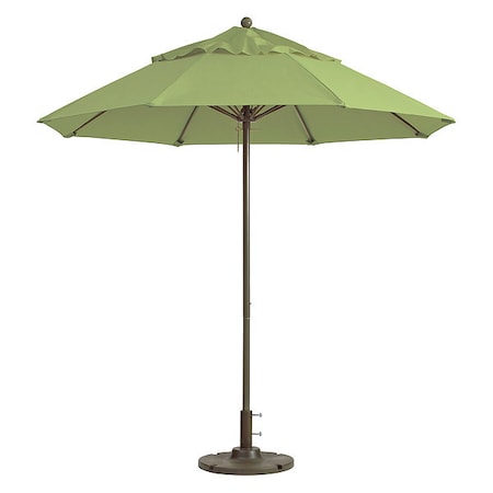 Grosfillex Windmaster Umbrella, Pistachio, 9 Ft 98842431