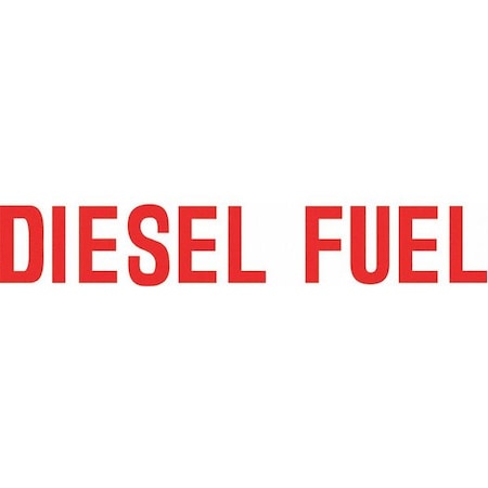 Jj Keller Hazmat Sign, Diesel Fuel, Large 1136