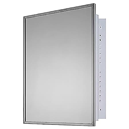 Ketcham 24" x 30" Deluxe Recessed Mounted SS Framed Medicine Cabinet 190