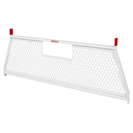 Weather Guard Headache Rack, Steel, White, 27-1/2" H 1906-3-02