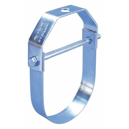 Nvent Caddy Clevis Hanger, 8 in, Steel, Galvanized 4010800EG