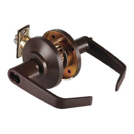 Best Cylindrical 7KC Lock, Storeroom, Lever, Rose, Satin Chrome 7KC37R15DS3613