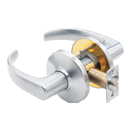 Best Cylindrical 9K Lock, Passage, Lever, Rose, STK, Satin Chrome AM 9K30N14CSTK626AM
