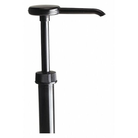 San Jamar Dispenser Pump, Economy, 2 Each, Black, PK2 P7300BK