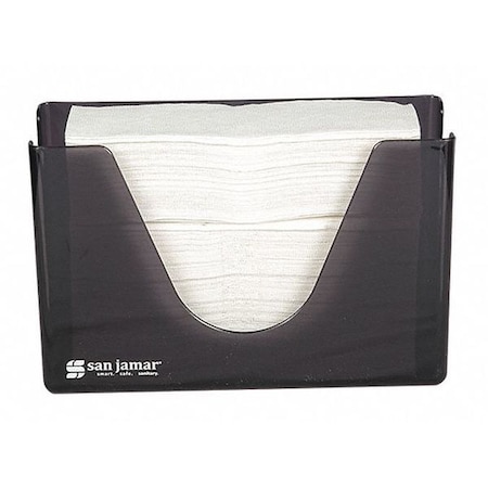 San Jamar Countertop Towel, Black T1720TBK