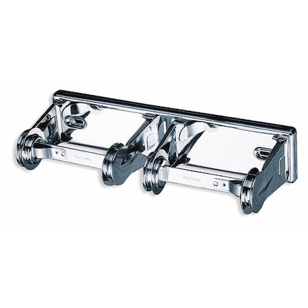 San Jamar Dspnsr, Lockng Toilet Tssue, Doubl Rll, Chr R260XC