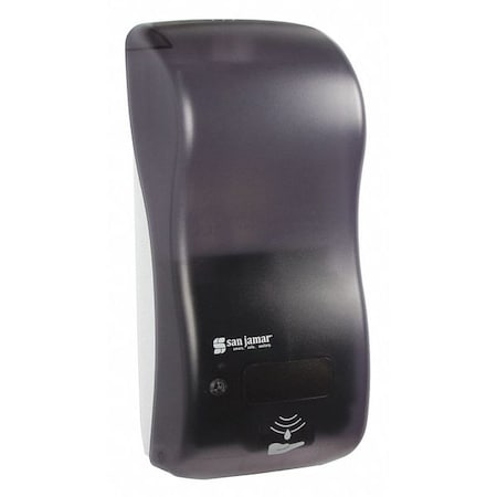 San Jamar Soap Dispenser, Hybrid, 900mL, Blk SHF900TBK