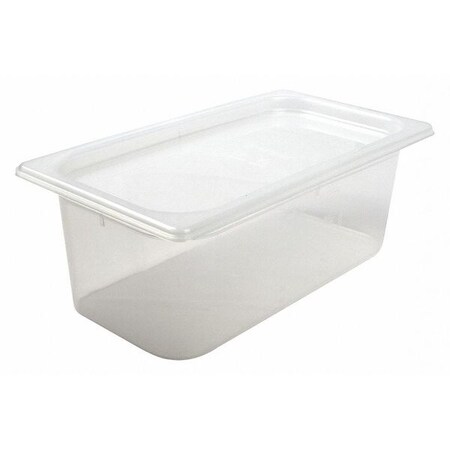 Modpans Food Pan, Lid, 1/3, 4 qt., PK12 MP13