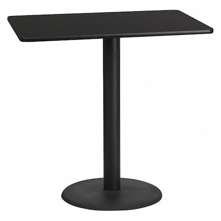 Flash Furniture Rectangle Laminate Table Top, Laminate Top, Wood Grain XU-BLKTB-3048-TR24B-GG