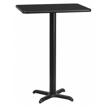 Flash Furniture Rectangle Laminate Table Top, Laminate Top, Wood Grain XU-BLKTB-2430-T2222B-GG