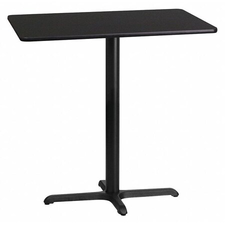 Flash Furniture Rectangle Laminate Table Top, Laminate Top, Wood Grain XU-BLKTB-2442-T2230B-GG