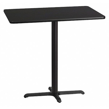 Flash Furniture Rectangle Laminate Table Top, Laminate Top, Wood Grain XU-BLKTB-3042-T2230B-GG