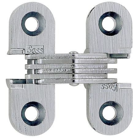 Soss Concealed Hinge, Zamac/Steel Material, PR 103CUS26D