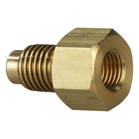 Yellow Jacket Adapter, 180 Deg, 8 1/4 in L, Bronze 19162