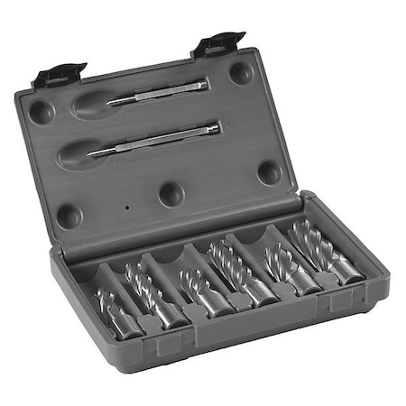 Euroboor Annular Cutter Kit 1" & 2" Depth of cut HCS.KIT/9