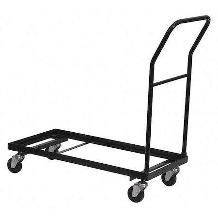 FLASH FURNITURE Folding Chair Dolly, Black HF-700-DOLLY-GG