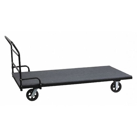 FLASH FURNITURE Folding Table Dolly w/Carpet, Rect Tables XA-77-36-DOLLY-GG